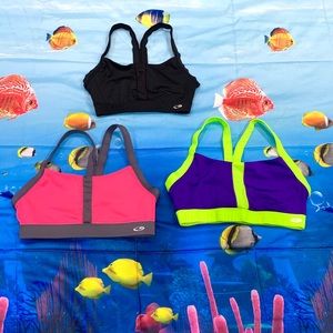 3 Sports Bras C9 by Champion size S, XS